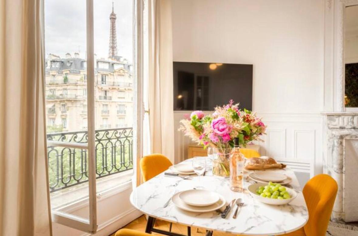 Luxury Suites Tour Eiffel Best View Paris Exteriör bild